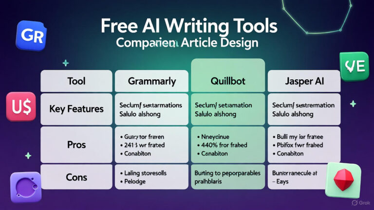 free AI tools for writing